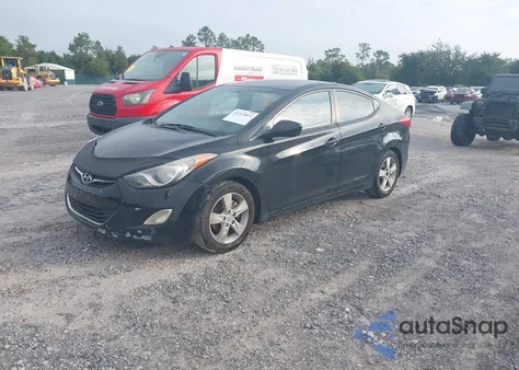 2012 Hyundai Elantra Gls (Ulsan Plant) из США, поврежденный, VIN KMHDH4AE0CU240797